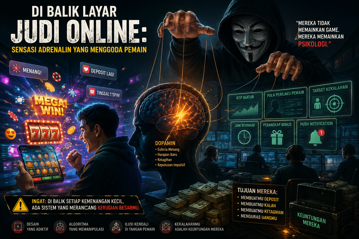 Di Balik Layar Judi Online: Sensasi Adrenalin yang Menggoda Pemain